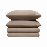 Bundle Deal: Flat x Fitted Sheet + 2 Pillowcases - Fudge