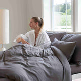 Bundle Deal: Flat x Fitted Sheet + 2 Pillowcases - Storm