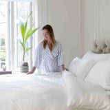 Bundle Deal: Flat x Fitted Sheet – Snow