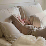 Bundle Deal: Flat x Fitted Sheet + 2 Pillowcases - Sand