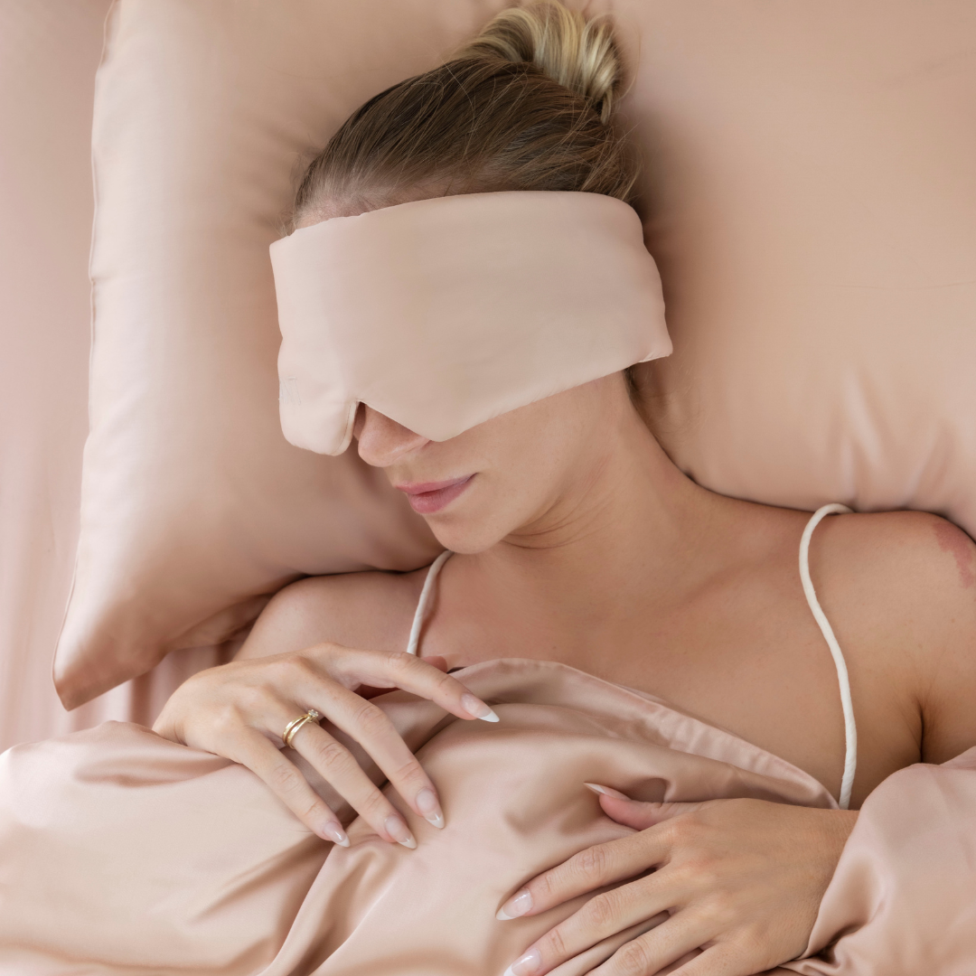 Bundle Deal: Soft Pink Sleep Mask x Pillowcase