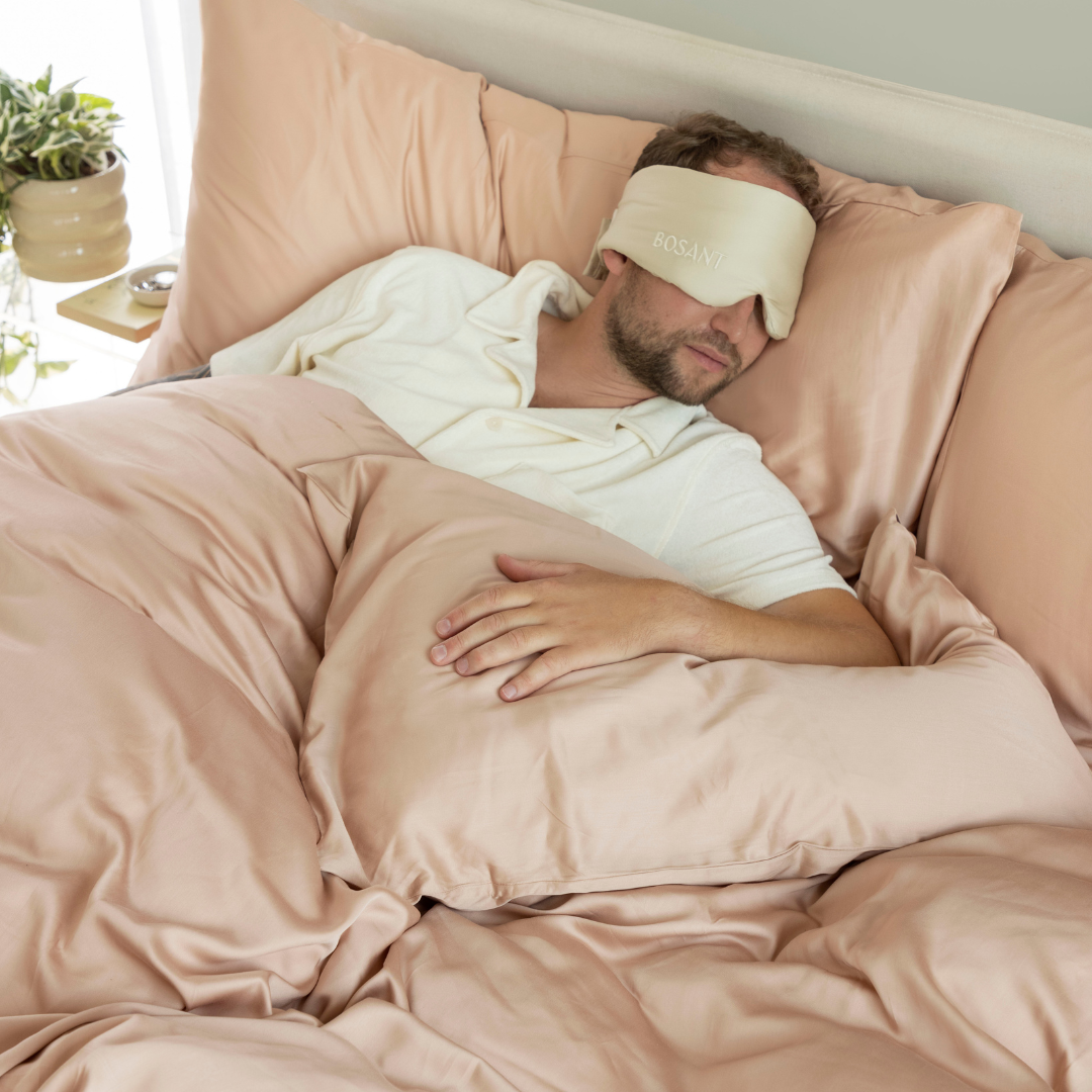 Bundle Deal: Soft Pink Sleep Mask x Pillowcase