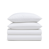 Bundle Deal: Flat x Fitted Sheet + 2 Pillowcases - Snow